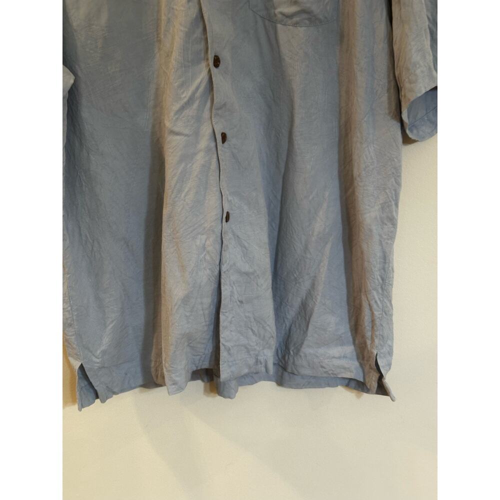 Tommy Bahama Hawaiian 100% silk Short Sleeve Camp Shirt XL Hawaiian Shirt - Picture 3 of 9